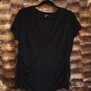 GEORGE short sleeve Blouse, Sz XL
